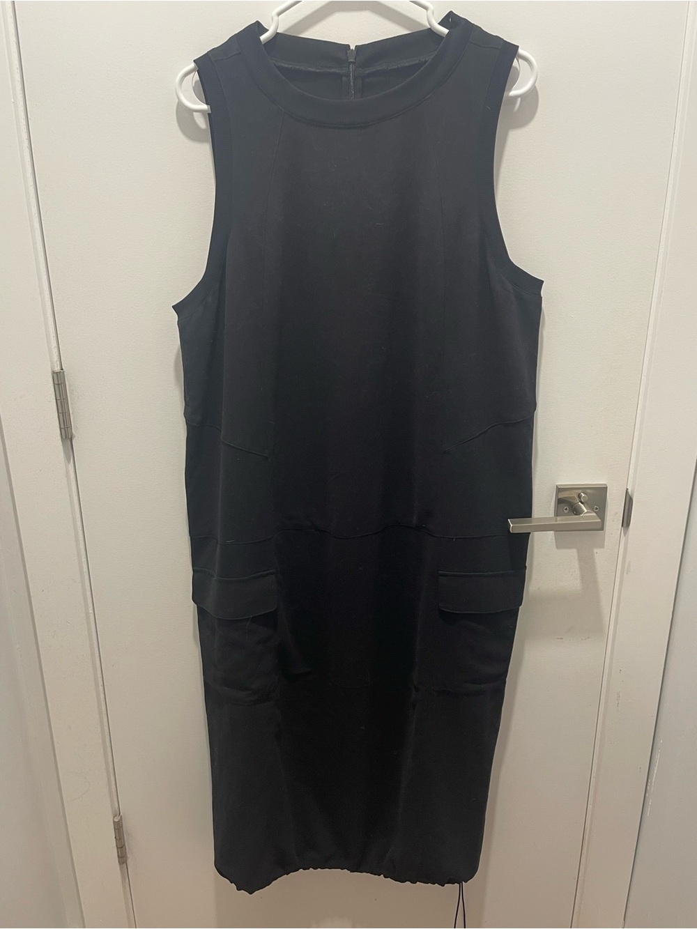 Lululemon Black Sleeveless Midi Dress